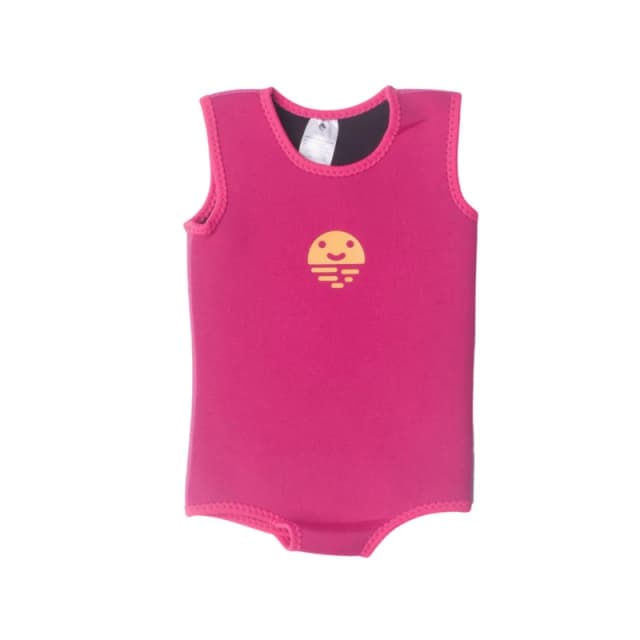 Sleeveless baby bodysuit Orby Swim Rose Unisex 6/12 mois