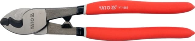 YATO YT-1967 Cable Shears Length: 210mm, Hardness (Rockwell), from: 55HRC, Hardness (Rockwell), up to: 60HRC Cable Shears (5588)