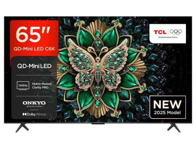 TCL TCL C6K TV -UK Premium QD-MiniLED TV 65C6K-UK