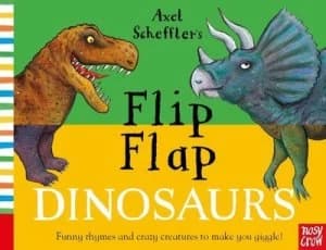 Axel Schefflers flip flap dinosaurs by Axel Scheffler