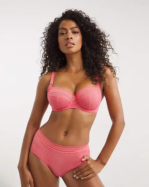 Freya Freya Viva Balcony Wired Bra Coral Female 32E BB87015