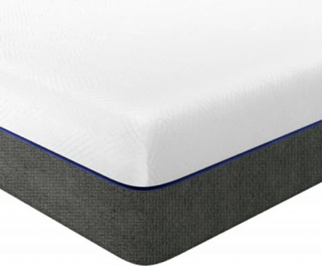 Rattantree 8" Memory Foam Mattress with Soft Fabric 2-Layer Skin-friendly Grey