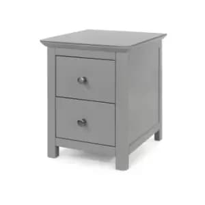 Elgin 2 Drawer Bedside Cabinet
