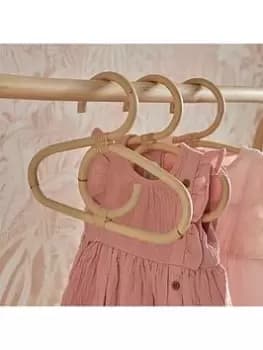 Cuddleco Aria Set Of 9 Hangers - Rattan