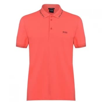 Hugo Boss Golf Paule Polo Shirt Red Size S Men