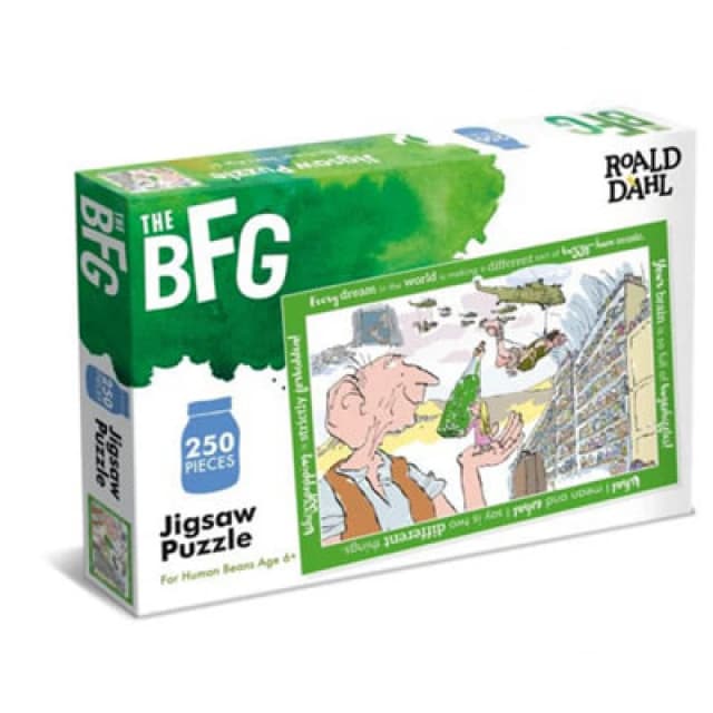 Paul Lamond Games Roald Dahl Puzzles 250Pc Big Friendly Giant - Brand New And Sealed