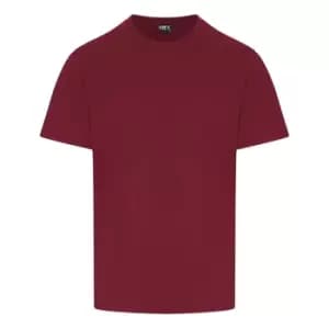 PRO RTX Mens Pro T-Shirt (5XL) (Burgundy)