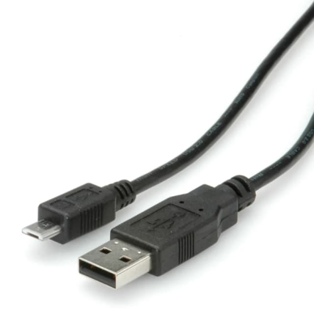 ROLINE USB 2.0 Cable. USB Type A M - Micro USB B M 3.0 m