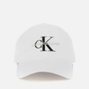 Calvin Klein Jeans Womens Monogram Cap - Bright White