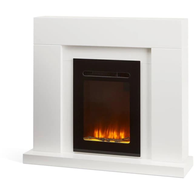 EGL Electric Freestanding Alaska Fire Suite White female One Size