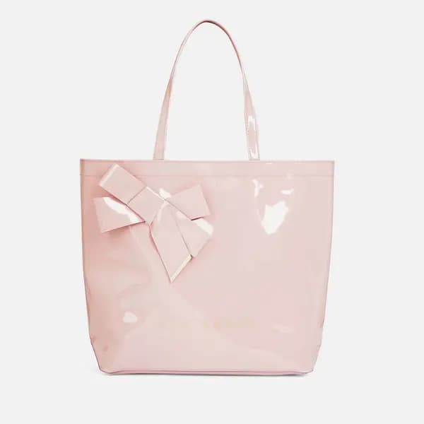 Ted Baker Womens Nicon Knot Bow Large Icon Bag - Pl-Pink Pink female 253163
