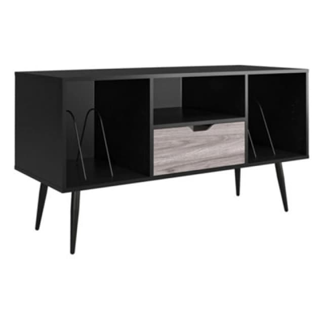 Dorel Copley TV Stand 55" Black Oak, Brown 9692335COMQEUK