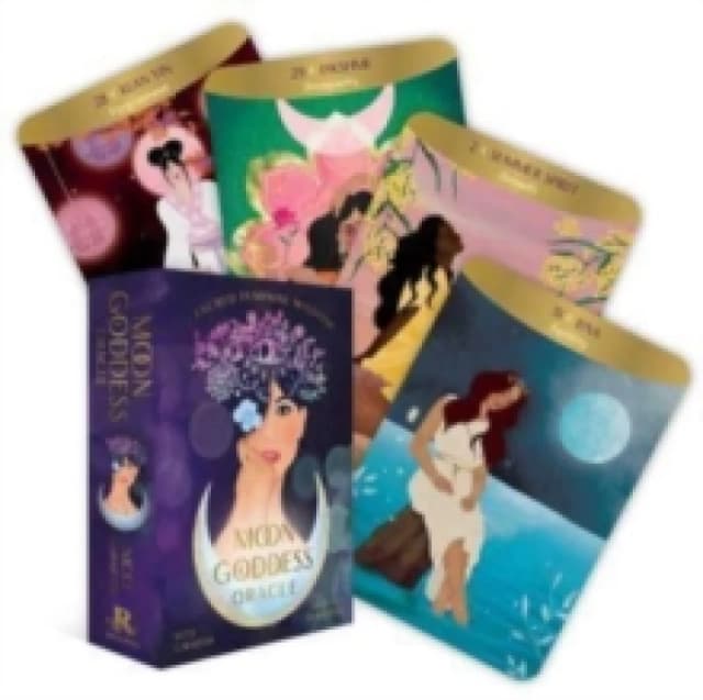 Moon Goddess Oracle : Sacred feminine wisdom Cards