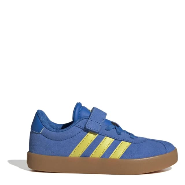 adidas Vl Court 3.0 Shoes Child Boys Royal/Sulfur male C10 (28)