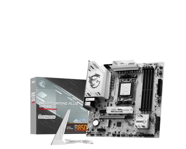 MSI B850M GAMING PLUS WIFI6E AM5 DDR5 ATX Ryzen Motherboard