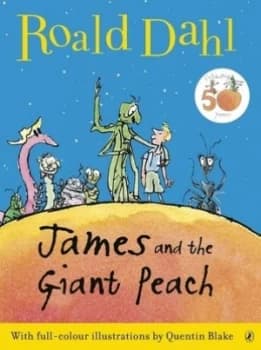 James and the Giant Peach by Roald Dahl Book