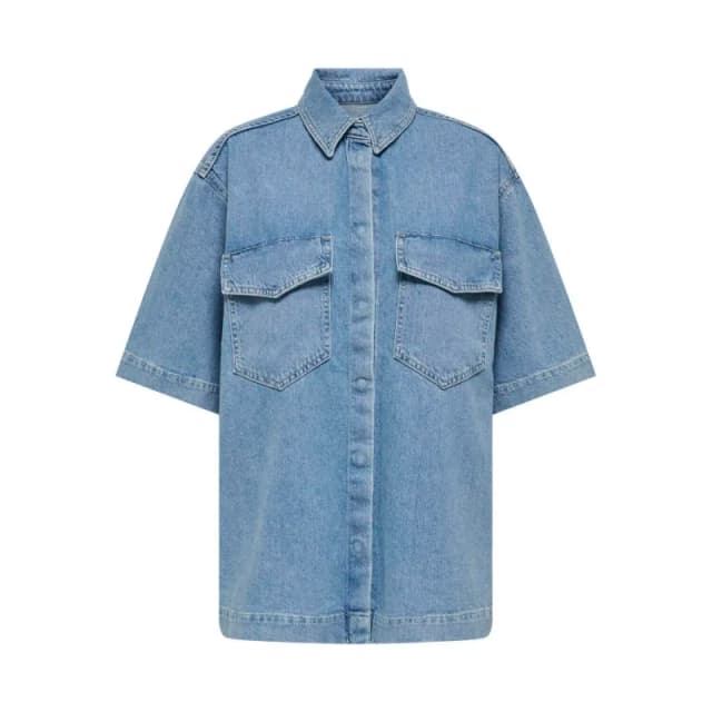 Only Womens oversize shirt Only Sophie Bleu Female M