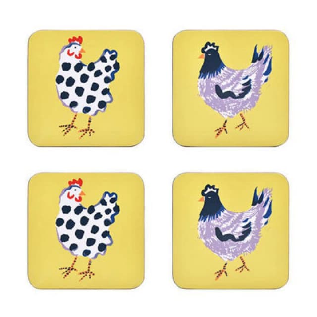 Ulster Weavers Chick Chicken Set Of 4 Coasters