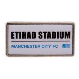 Manchester City Etihad Stadium FC Badge SS