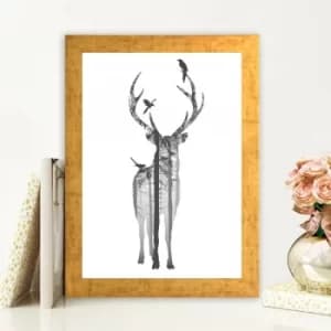 AC151690016 Multicolor Decorative Framed MDF Painting