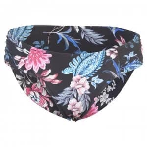 Seafolly Seafolly Printed Retro Bikini Briefs - BLACK