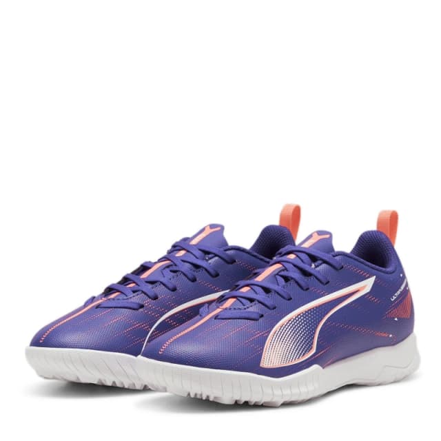 Puma Ultra Play Junior Astro Turf Football Boots - Purple Purple 4