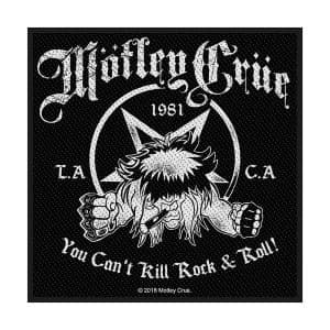 Motley Crue - You Can't Kill Rock n' Roll Standard Patch