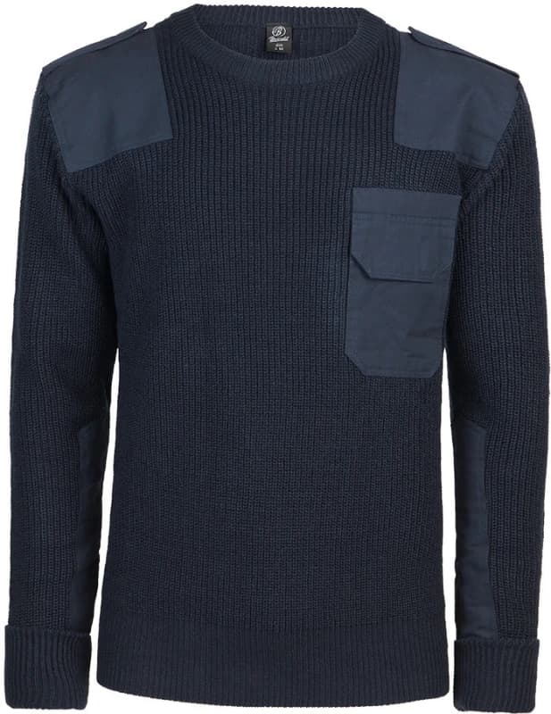 Brandit BW Jumper Knit jumper navy L Men