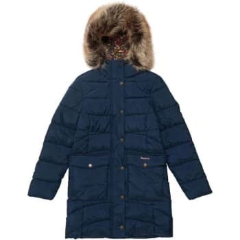 Barbour Girls Beresford Quilt - Navy NY71