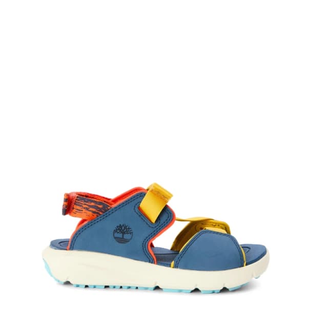 Timberland Unisex Kids Motion Dune Backstrap Flat Sandals Med Ylw Webbing unisex 1 (33)
