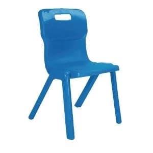 Titan One Piece Chair 310mm Blue KF72155