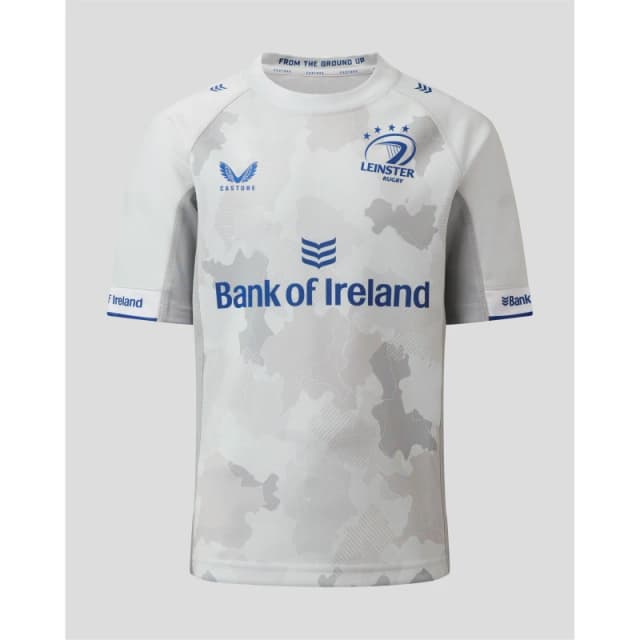 Castore Leinster Rugby Away Jersey Junior - Grey Grey 7 - 8 Years