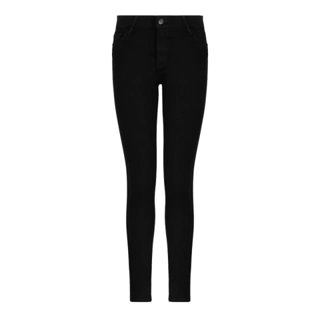 Armani Exchange Womens J01 Skinny Jeans Black 0204 female 24 L30