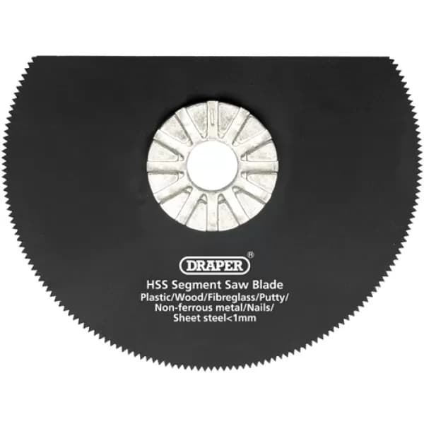 Draper HSS Segment Saw Blade 88mm Dia. x 18tpi