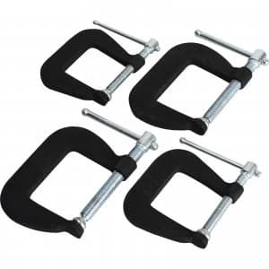Faithfull 4 Piece Forged G Clamp Set