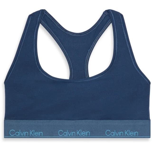 Calvin Klein Modern Cotton Logo Bralette Dark Denim female 8 (XS)