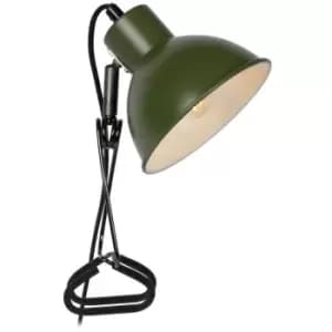 Lucide moys - Clamp Lamp - 1xE27 - Green