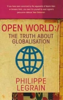 Open World by Philippe Legrain Paperback