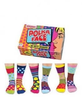 United Oddsocks - Polka Face - Ladies