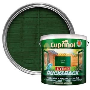 Cuprinol 5 Year Ducksback Forest Green 9L