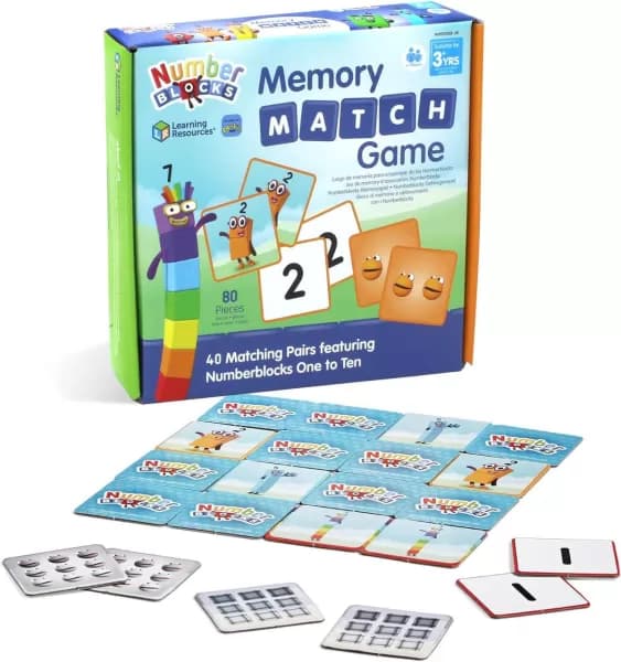 Numberblocks Memory Match Game