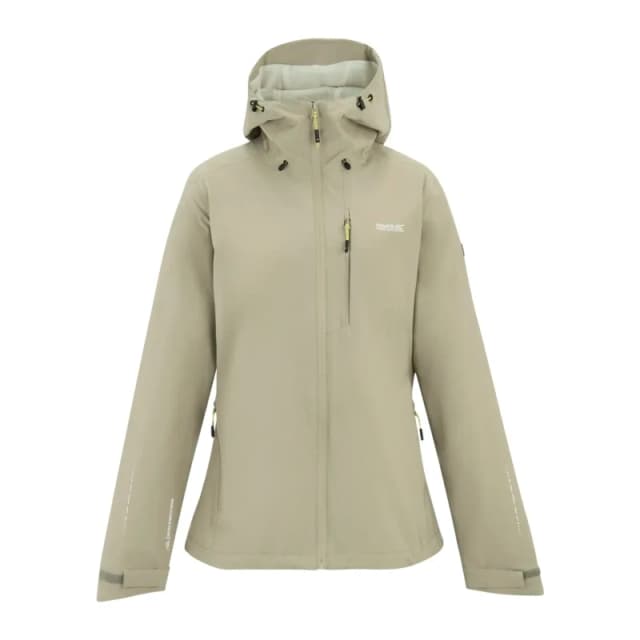 Womens waterproof jacket Regatta Oklarna Marron Female 40