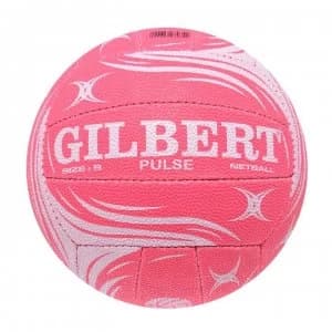 Gilbert Pulse Match Netball - Pink/White