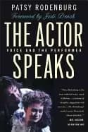 actor speaks voice and the performer