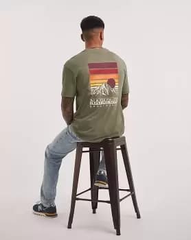 Napapijri Bolivar Back Print T-Shirt