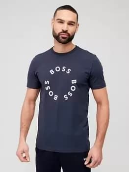 BOSS Tee 4 T-Shirt, Dark Blue Size M Men