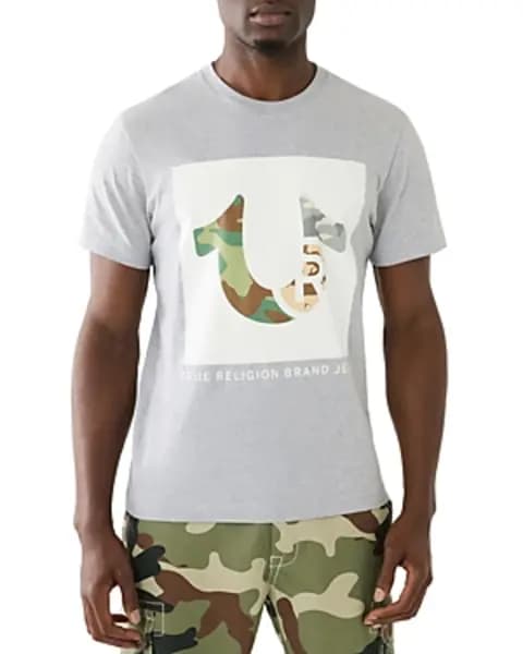 True Religion Camo Logo Tee