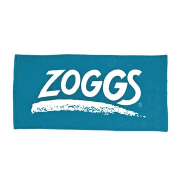 Zoggs Logo Swimming Towel Blue unisex