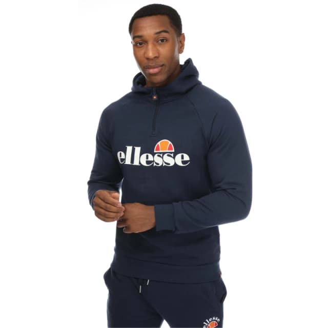 Ellesse Cabbas Overhead Hoodie - Blue Blue L