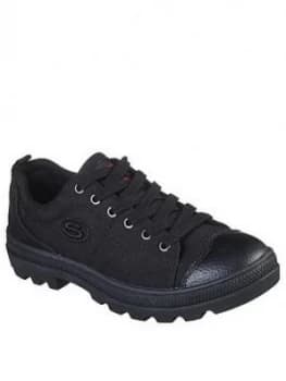 Skechers Roadies True Roots Plimsolls - Black, Size 7, Women